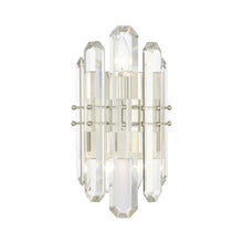 Load image into Gallery viewer, Bolton Wall Light in Polished Nickel.
