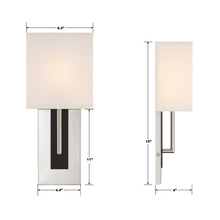 Load image into Gallery viewer, Brent Wall Light - line drawing.
