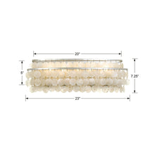 Load image into Gallery viewer, Brielle Bath Wall Light - line drawing.
