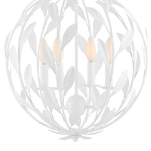 Load image into Gallery viewer, Broche Sphere Chandelier in Detail.
