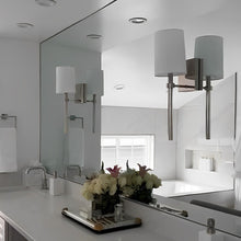 Load image into Gallery viewer, Bromley Wall Light in bathroom.
