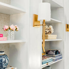Load image into Gallery viewer, Bromley Wall Light in living room.
