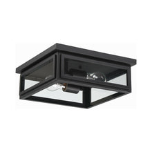 Load image into Gallery viewer, Byron Outdoor Flush Mount Ceiling Light in Detail.
