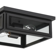 Load image into Gallery viewer, Byron Outdoor Flush Mount Ceiling Light in Detail.
