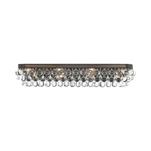 Load image into Gallery viewer, Calypso Bath Wall Light in Vibrant Bronze (8-Light).
