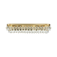 Load image into Gallery viewer, Calypso Bath Wall Light in Vibrant Gold (8-Light).
