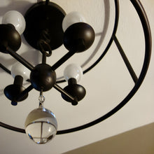 Load image into Gallery viewer, Cameron Semi Flush Mount Ceiling Light in Detail.
