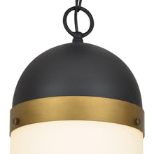 Load image into Gallery viewer, Capsule Outdoor Pendant Light in Detail.
