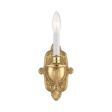 Load image into Gallery viewer, Cast Brass Ornate Wall Light (1-Light).
