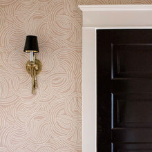 Load image into Gallery viewer, Cast Brass Wall Light in Detail.
