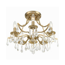 Load image into Gallery viewer, Cedar Semi Flush Mount Ceiling Light in Detail.
