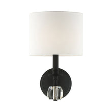 Load image into Gallery viewer, Chimes Wall Light in Black Forged.
