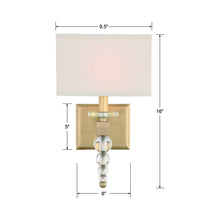 Load image into Gallery viewer, Clover Wall Light - line drawing.
