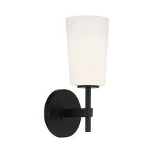 Load image into Gallery viewer, Colton Wall Light in Black (1-Light).
