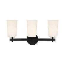 Load image into Gallery viewer, Colton Wall Light in Black (3-Light).
