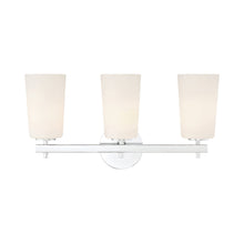 Load image into Gallery viewer, Colton Wall Light in Polished Chrome (3-Light).
