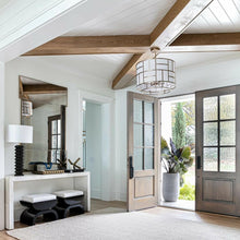 Load image into Gallery viewer, Danielson Chandelier in living room.

