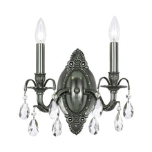 Load image into Gallery viewer, Dawson Wall Light in Hand Cut Crystal.
