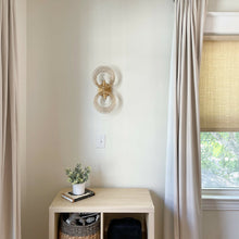 Load image into Gallery viewer, Doral 2-Light Wall Light in living room.
