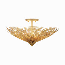 Load image into Gallery viewer, Doral Semi Flush Mount Ceiling Light in Detail.
