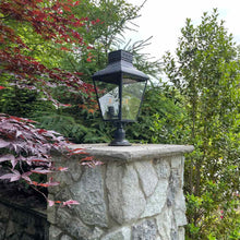 Load image into Gallery viewer, Dumont Outdoor Post Light in Outside Area.

