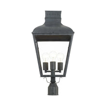 Load image into Gallery viewer, Dumont Outdoor Post Light in Detail.
