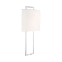 Load image into Gallery viewer, Fremont Wall Light in Polished Nickel.
