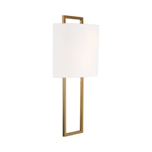 Load image into Gallery viewer, Fremont Wall Light in Vibrant Gold.
