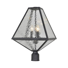 Load image into Gallery viewer, Glacier Outdoor Post Light in Water (Large).
