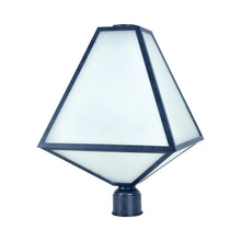 Load image into Gallery viewer, Glacier Outdoor Post Light in White (Large).
