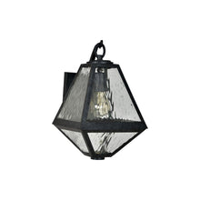 Load image into Gallery viewer, Glacier Outdoor Wall Light in Water (Small).
