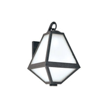 Load image into Gallery viewer, Glacier Outdoor Wall Light in White (Small).
