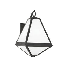 Load image into Gallery viewer, Glacier Outdoor Wall Light in White (Medium).
