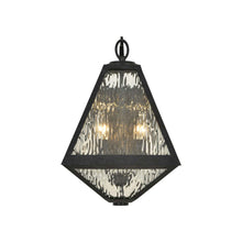 Load image into Gallery viewer, Glacier Outdoor Wall Light in Detail.
