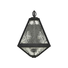 Load image into Gallery viewer, Glacier Outdoor Wall Light in Detail.
