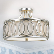 Load image into Gallery viewer, Graham Semi Flush Mount Ceiling Light in Detail.
