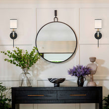 Load image into Gallery viewer, Hatfield Wall Light in living room.
