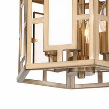 Load image into Gallery viewer, Hillcrest Semi Flush Mount Ceiling Light in Detail.
