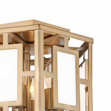 Load image into Gallery viewer, Hillcrest Semi Flush Mount Ceiling Light in Detail.
