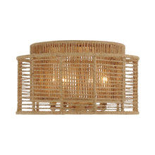 Load image into Gallery viewer, Jayna Flush Mount Ceiling Light in Detail.
