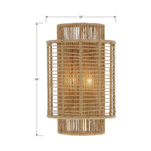 Load image into Gallery viewer, Jayna Wall Light - line drawing.
