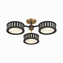 Load image into Gallery viewer, Kendal Semi Flush Mount Ceiling Light in Detail.
