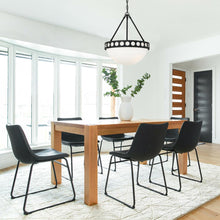 Load image into Gallery viewer, Kirby Chandelier in dinning room.
