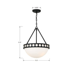 Load image into Gallery viewer, Kirby Chandelier - line drawing.
