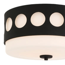 Load image into Gallery viewer, Kirby Flush Mount Ceiling Light in Detail.
