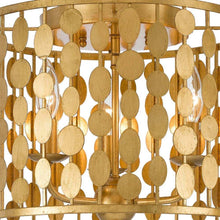 Load image into Gallery viewer, Layla Flush Mount Ceiling Light in Detail.
