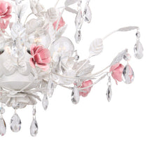 Load image into Gallery viewer, Lola Semi Flush Mount Ceiling Light in Detail.
