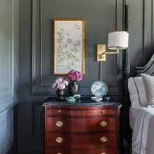 Load image into Gallery viewer, Madison Wall Light in bedroom.
