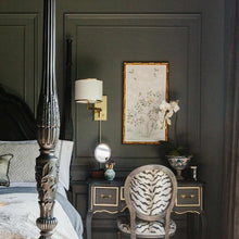 Load image into Gallery viewer, Madison Wall Light in bedroom.
