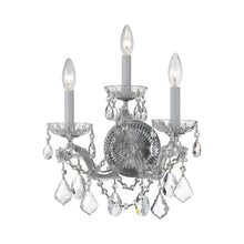 Load image into Gallery viewer, Maria Theresa Wall Light in Polished Chrome (3-Light).

